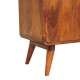 Шкаф Curved Nordic Charm в оттенке Chestnut