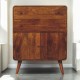 Шкаф Curved Nordic Charm в оттенке Chestnut