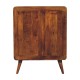 Шкаф Curved Nordic Charm в оттенке Chestnut