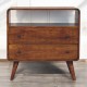 Консоль Curved Nordic Charm в оттенке Chestnut