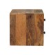 Solis Oak-Ish Wall Mounted Nightstand with 2 Drawers