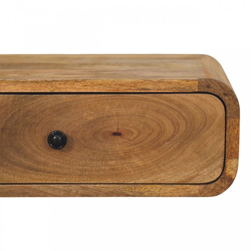 Avora Wall-Mounted Oak-Style Nightstand