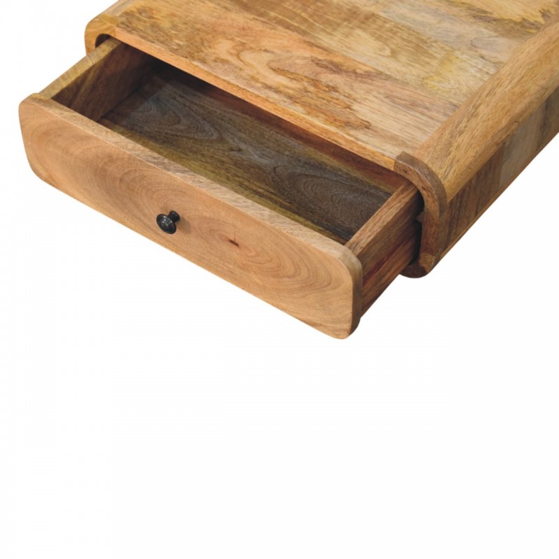 Avora Wall-Mounted Oak-Style Nightstand