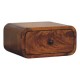 Avora Wall-Mounted Chestnut Wood Nightstand
