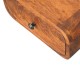 Avora Wall-Mounted Chestnut Wood Nightstand