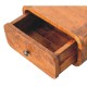 Avora Wall-Mounted Chestnut Wood Nightstand