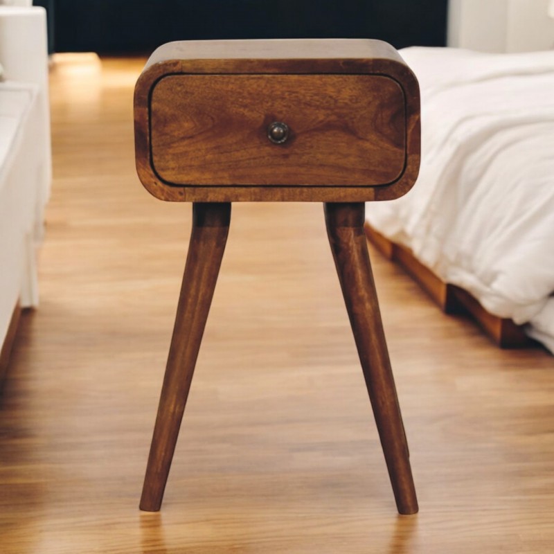 Avora Mini Nachttisch aus Kastanienholz