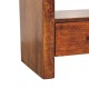 ТВ-тумба Darcy Chestnut из массива манго с 3 ящиками