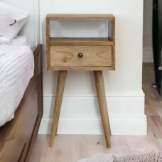 Компактная прикроватная тумба Mini Oak-Ish с ящиком