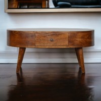 Журнальный столик Chestnut Rounded