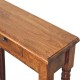 Консольный стол Turned Legs 1 ящик Chestnut