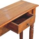 Консольный стол Turned Legs 1 ящик Chestnut