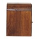 Darcy Chestnut Premium Nachttisch mit Schublade und Ablagefach