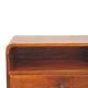 Avora Wall-Mounted Chestnut Wood Nightstand