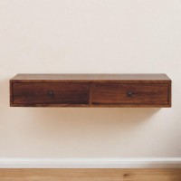 Lunar Chestnut Wandkonsole mit 2 Schubladen