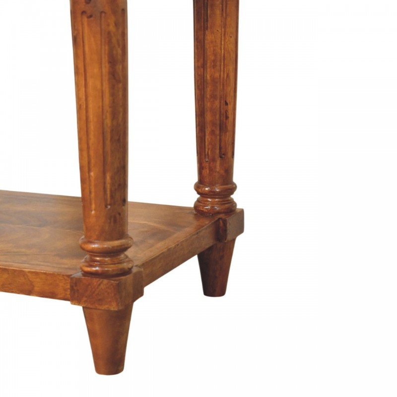 Консольный стол Turned Legs 1 ящик Chestnut