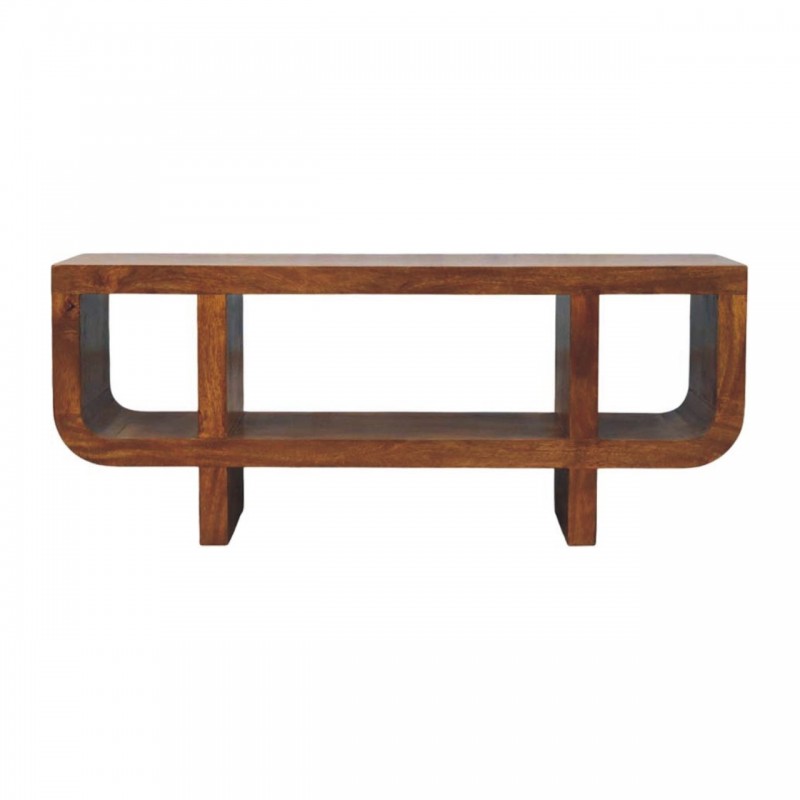 ТВ-тумба Orion Curved Chestnut