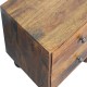 Прикроватная тумба Tula 2 ящика Chestnut