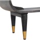 ТВ-тумба Curved Edge с латунными акцентами