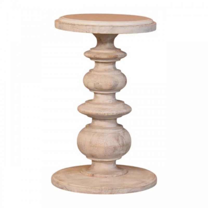 Bellis Marble Table Salted Oak