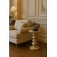 Bellis Marble Table Salted Oak
