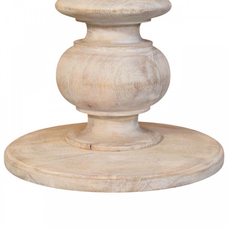Bellis Marble Table Salted Oak