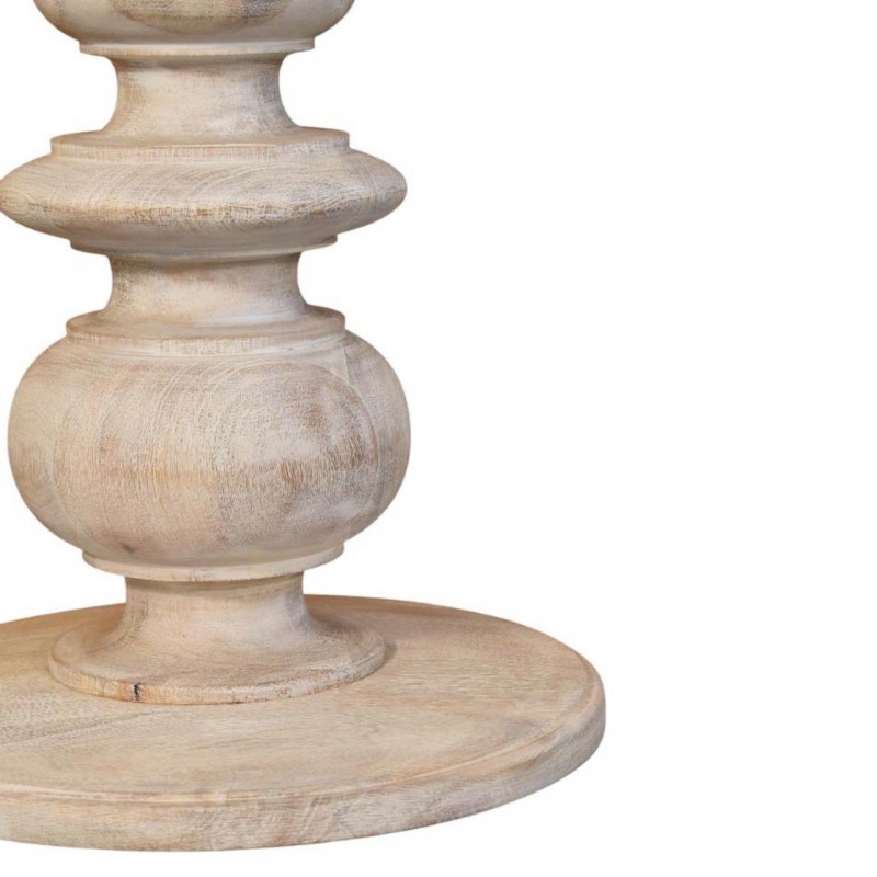 Bellis Marble Table Salted Oak