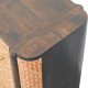 Havana Rattan Nachttisch in Velvet Mocha