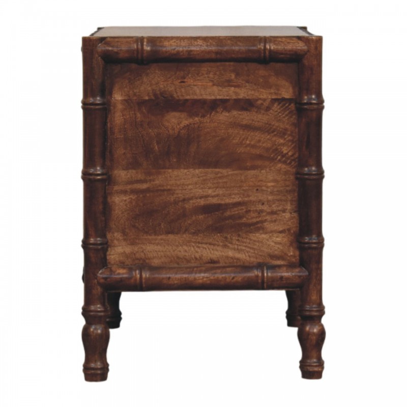 Прикроватная тумба Bamboo Frame в оттенке Roasted Almond