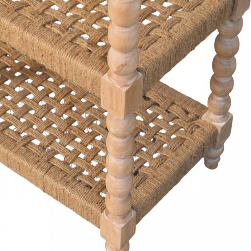 Spindle Konsole Stone Driftwood