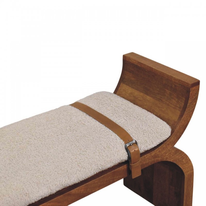Скамья Stirrup Curve Amber Oak