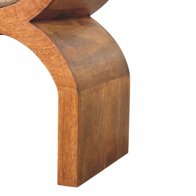 Скамья Stirrup Curve Amber Oak