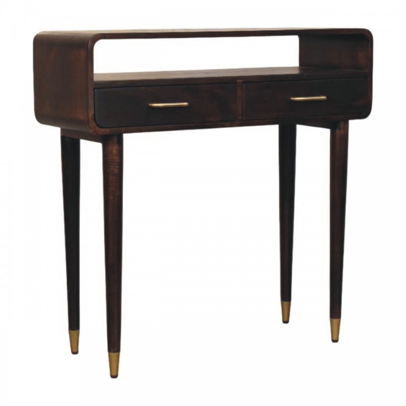 Valenza Velvet Mocha Konsolentisch