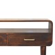Valenza Velvet Mocha Konsolentisch