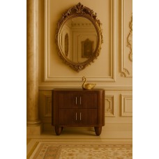 Прикроватная тумба Marlowe Fluted California Walnut