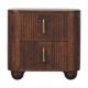 Прикроватная тумба Marlowe Fluted California Walnut
