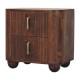 Прикроватная тумба Marlowe Fluted California Walnut