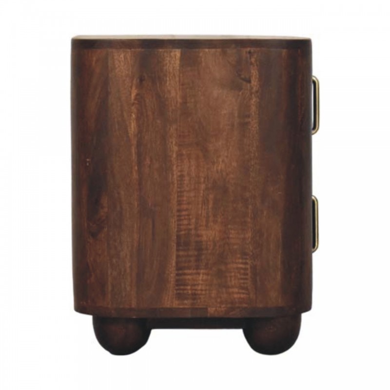 Прикроватная тумба Marlowe Fluted California Walnut