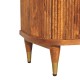 Комод Emerson Amber Oak с рифлёными фасадами