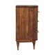 Комод Emerson Amber Oak с рифлёными фасадами
