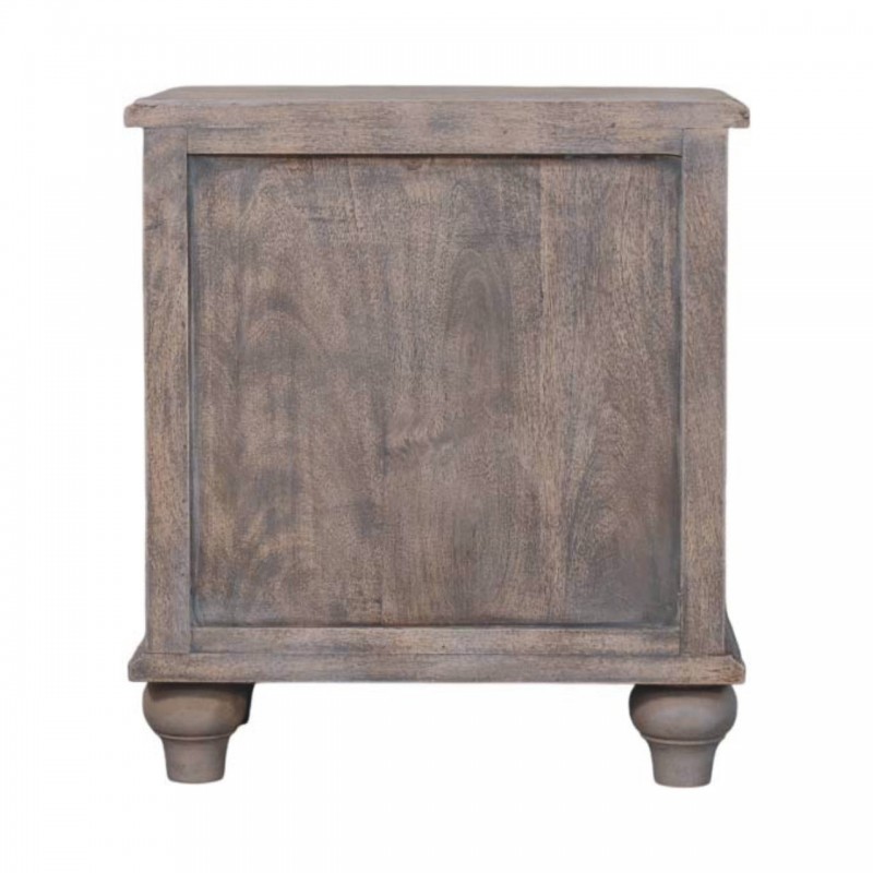 Beaumont Curved Solid Wood Nightstand