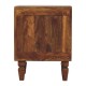 Прикроватная тумба Louvre Winewood Oak с рифлёными фасадами