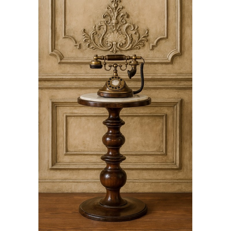 Bellmont Marble Top Side Table