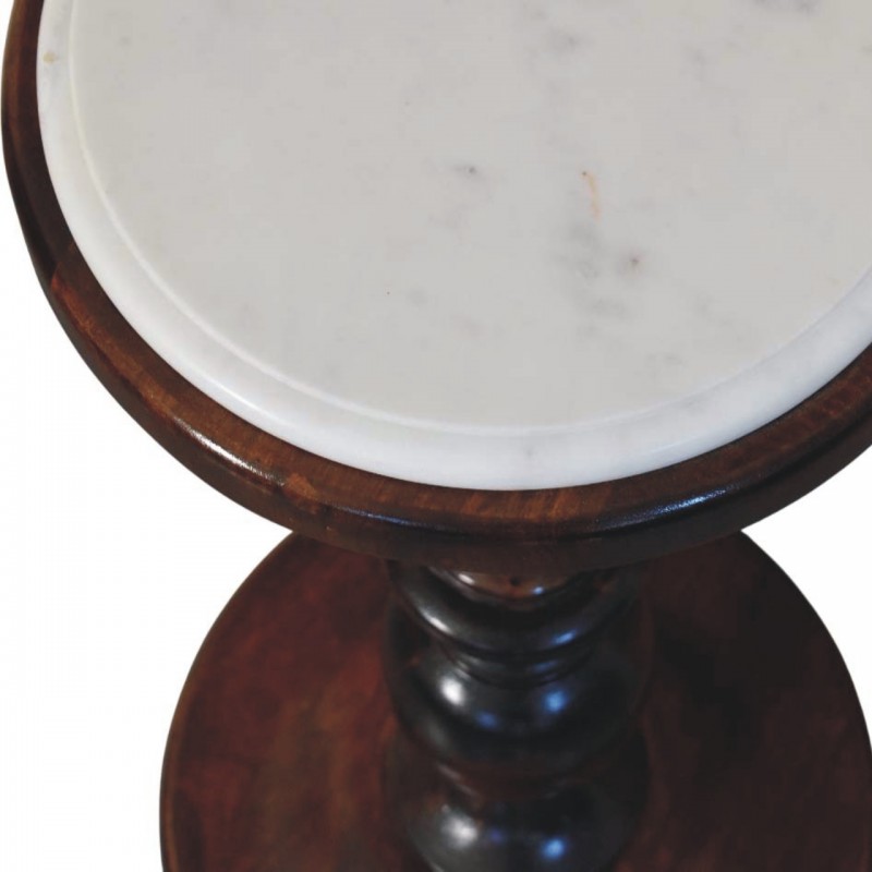 Bellmont Marble Top Side Table