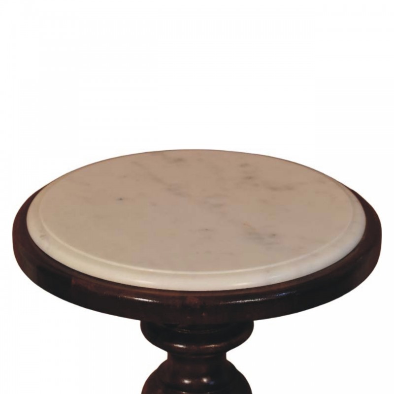 Bellmont Marble Top Side Table