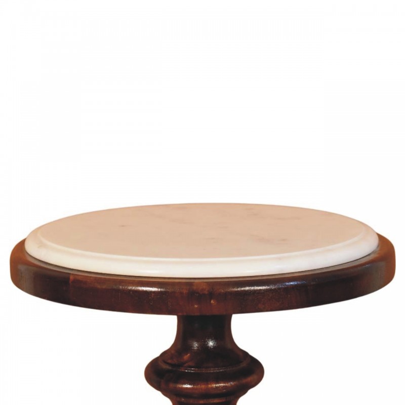 Bellmont Marble Top Side Table