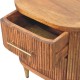 Прикроватная тумба Ribbed Amber Oak