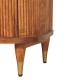 Прикроватная тумба Ribbed Amber Oak