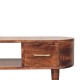 ТВ-консоль Valenza Curved в оттенке Roasted Almond