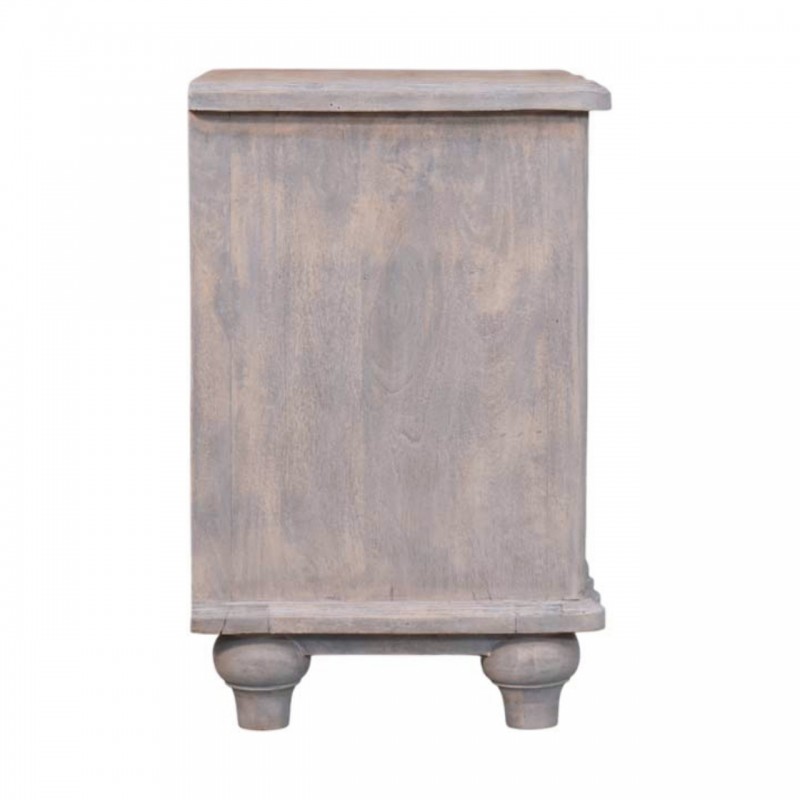Lume Washed Nachttisch mit offenen Ablagefach